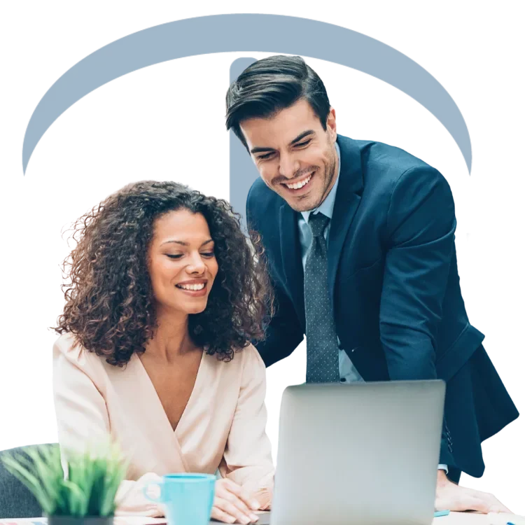 Two People talking importance of TM Registration